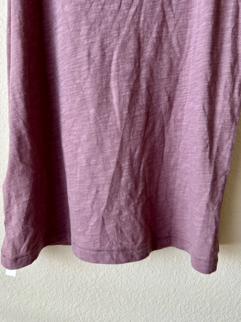 Madewell Whisper Cotton Vneck Tank Top Weathered Fig XSmall NWT NEW - Picture 8 of 10